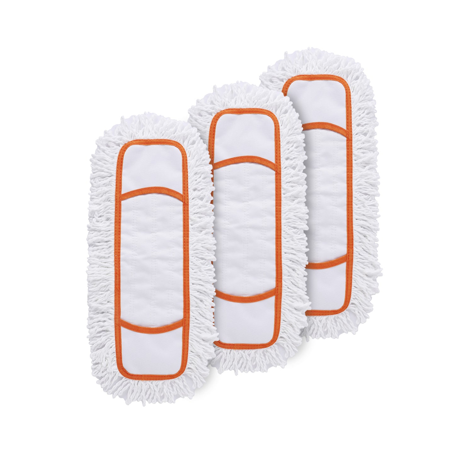 Yocada 3-Pack Microfiber Replacement Mop Pads,Dual Dry-Wet Cleaning for Wood/Tile/Marble, Washable