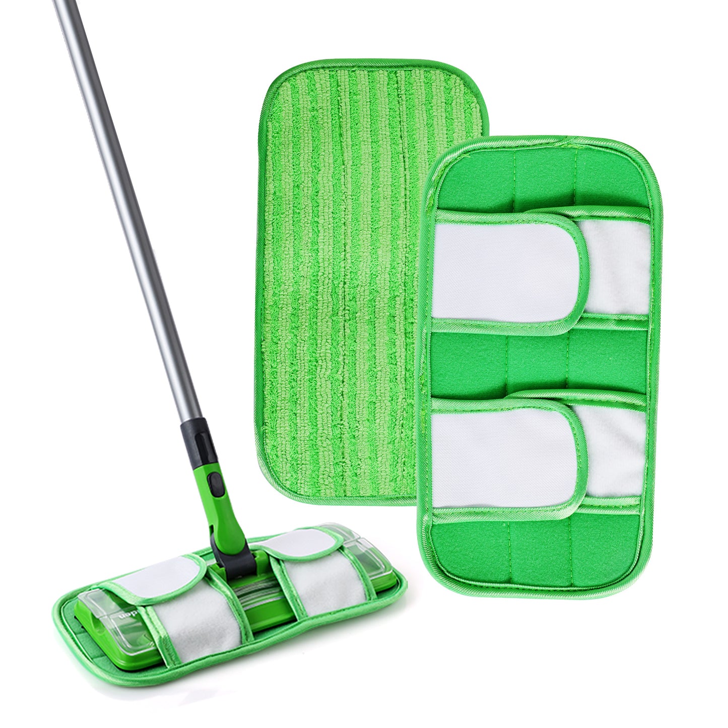 Yocada Microfiber Replacement Mop Pad - Washable & Reusable, Clip-On Universal Fit for Sweeper Mops, Deep Cleaning Power ,1 CountYocada Microfiber Replacement Mop Pad - Washable & Reusable, Clip-On Universal Fit for Sweeper Mops,1 Count