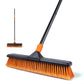 Yocada Push Broom, Indoor and Outdoor Household, Heavy Duty Floor Scrub Broom, PP Bristles, Set of 1