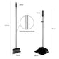 Yocada Broom and Dust Pan Set for Home Commercial Floor Cleaning