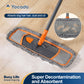 Yocada 3 Pack Twisted Microfiber Mop Replacement Pads, Thickened Sponge Dry-Wet Dual-Use Pads