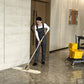 Yocada Industrial Dust Mop with Telescopic Aluminum Pole for Hardwood Laminate Tile Floor, Yellow