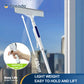 2-in-1 Spray Window Squeegee with 51.2" Extension Pole, Built-in Water Tank, Multi-Use Squeegee for Home Shower Car Windshield