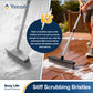 Yocada Heavy-Duty Wire Scrub Broom - Telescopic Handle Up to 65.2 Inches, Stiff Metal Bristles for Outdoor