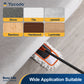 Yocada 3-Pack Microfiber Replacement Mop Pads,Dual Dry-Wet Cleaning for Wood/Tile/Marble, Washable