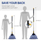 Yocada Looped-End String Wet Mop Head Refill Replacement