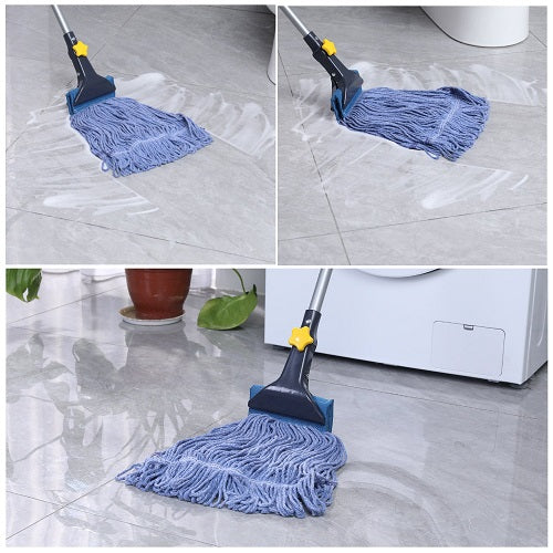 Yocada Looped-End String Wet Mop Heavy Duty Cotton Mop