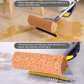 Yocada Collapsible Plastic Bucket Mop Bucket and Sponge Mop Kit