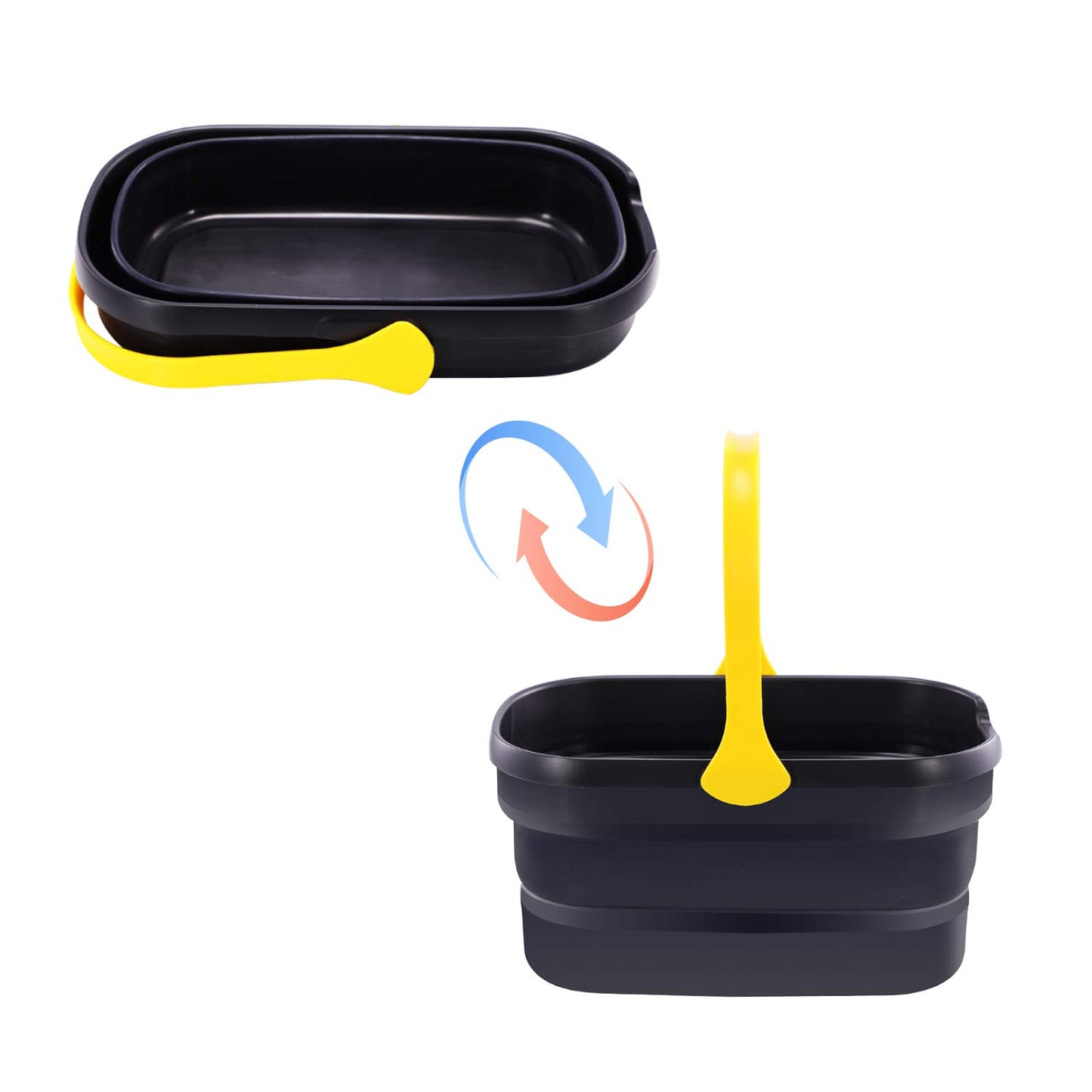 Yocada Collapsible Plastic Bucket Mop Bucket