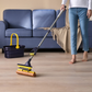 Yocada Collapsible Plastic Bucket Mop Bucket and Sponge Mop Kit